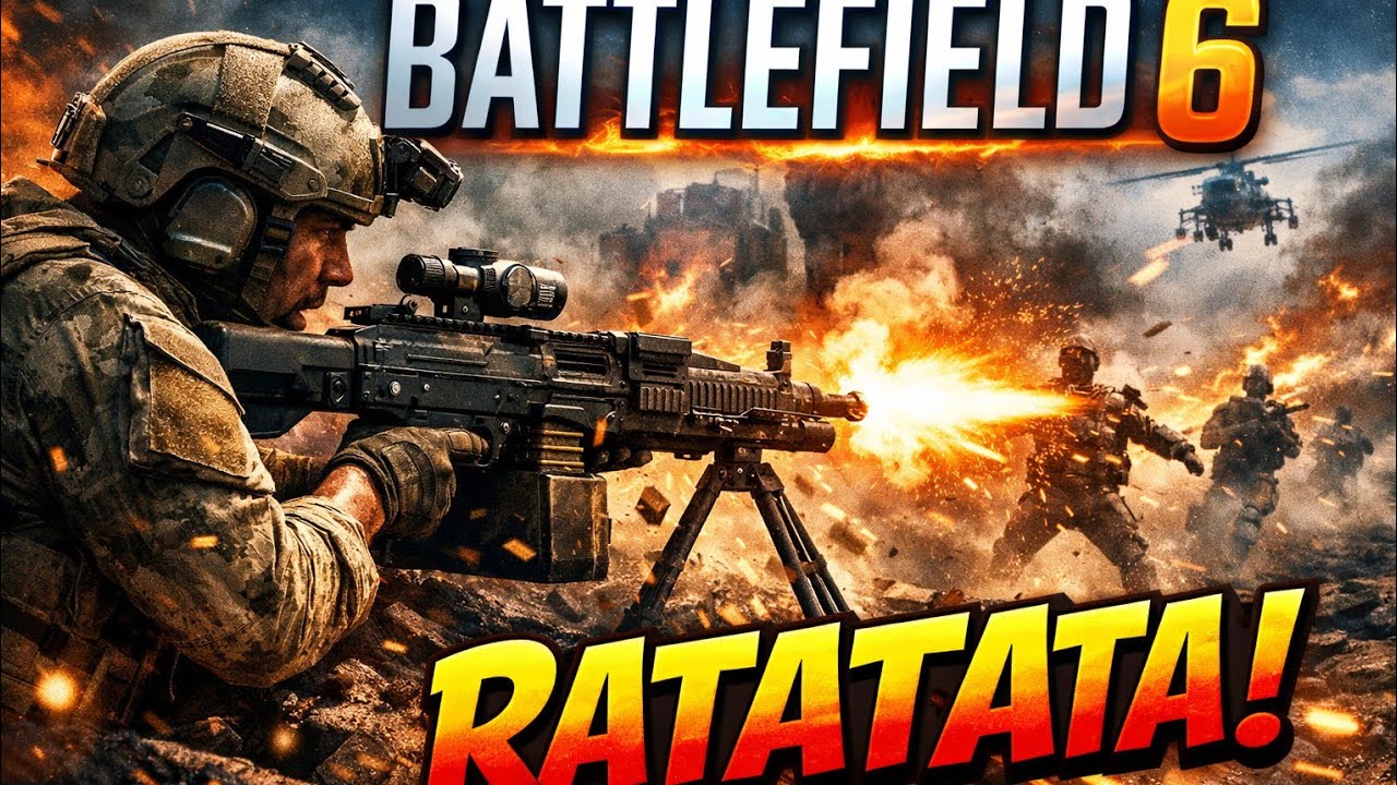 Suppressing Fire vom feinsten / Battlefield 6