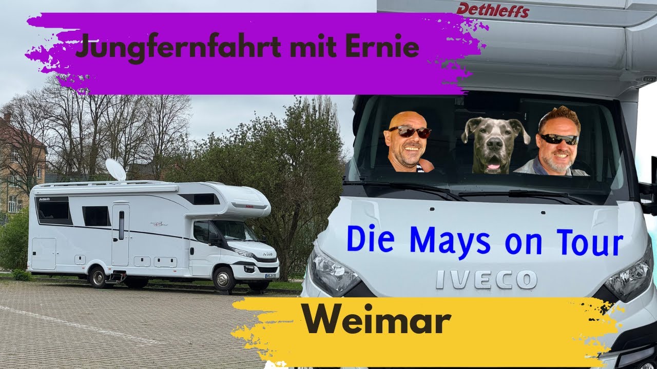 Jungfernfahrt mit Ernie nach Weimar