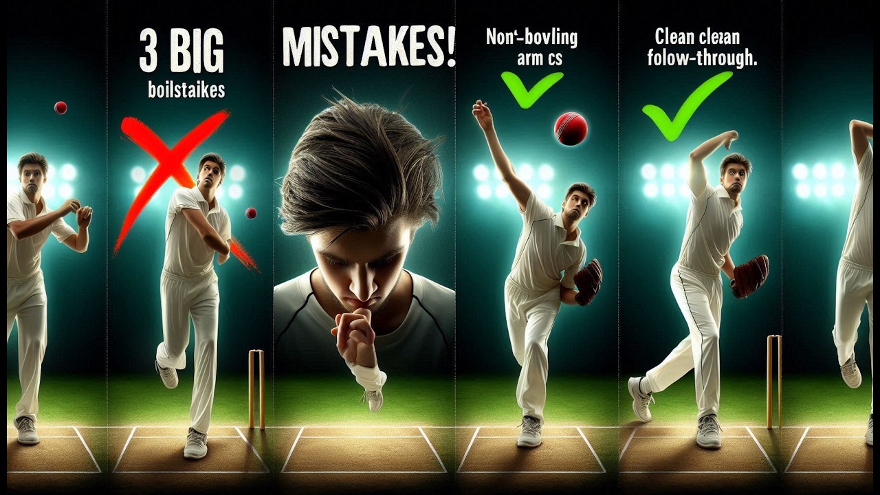 Wrong Action And Kill Your Bowling. Mistakes That Are Killing Your Pace 