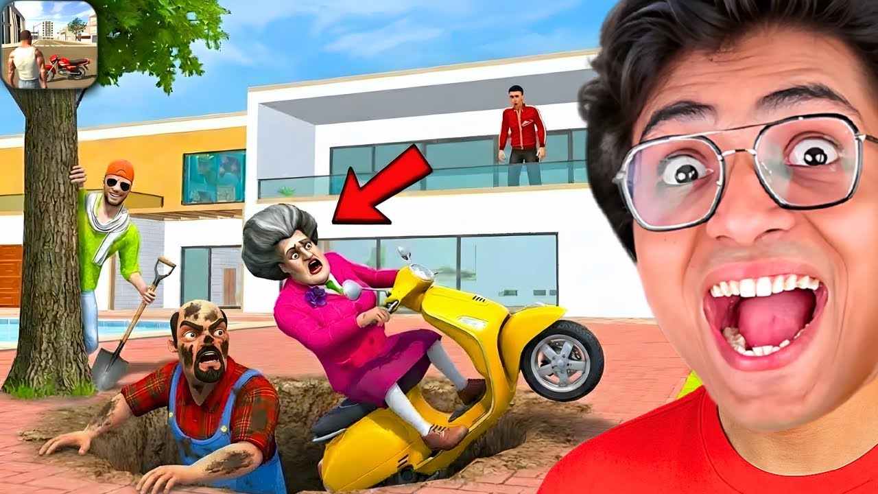 Jack Took Revenge From SCARY TEACHER in INDIAN THEFT AURA SIMULATOR😱