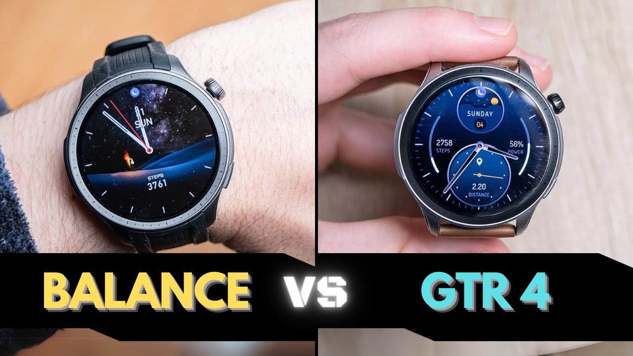 Amazfit Balance vs Amazfit GTS 4: Dura DECISIÓN 🔥 COMPARATIVA en ESPAÑOL