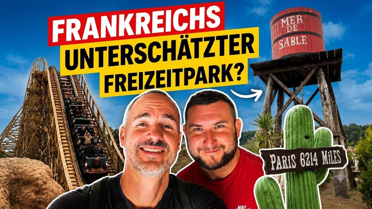 Nice to meet you…La Mer de Sable | Familienfreizeitpark & Western-Atmosphäre 🎢🐃🌵