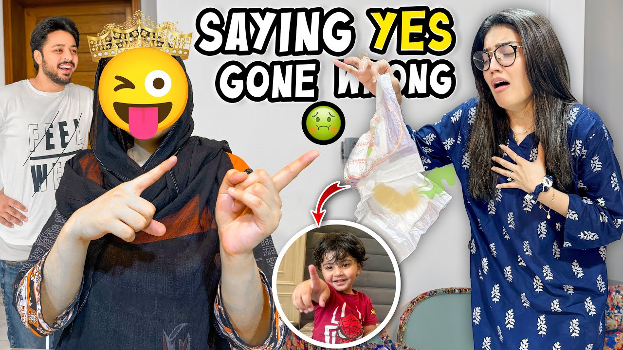 SAYING YES TO BHABHI FOR 24 HOURS 😭 | Zohan Ka Pamper Change Kerna Par Gya 🤢