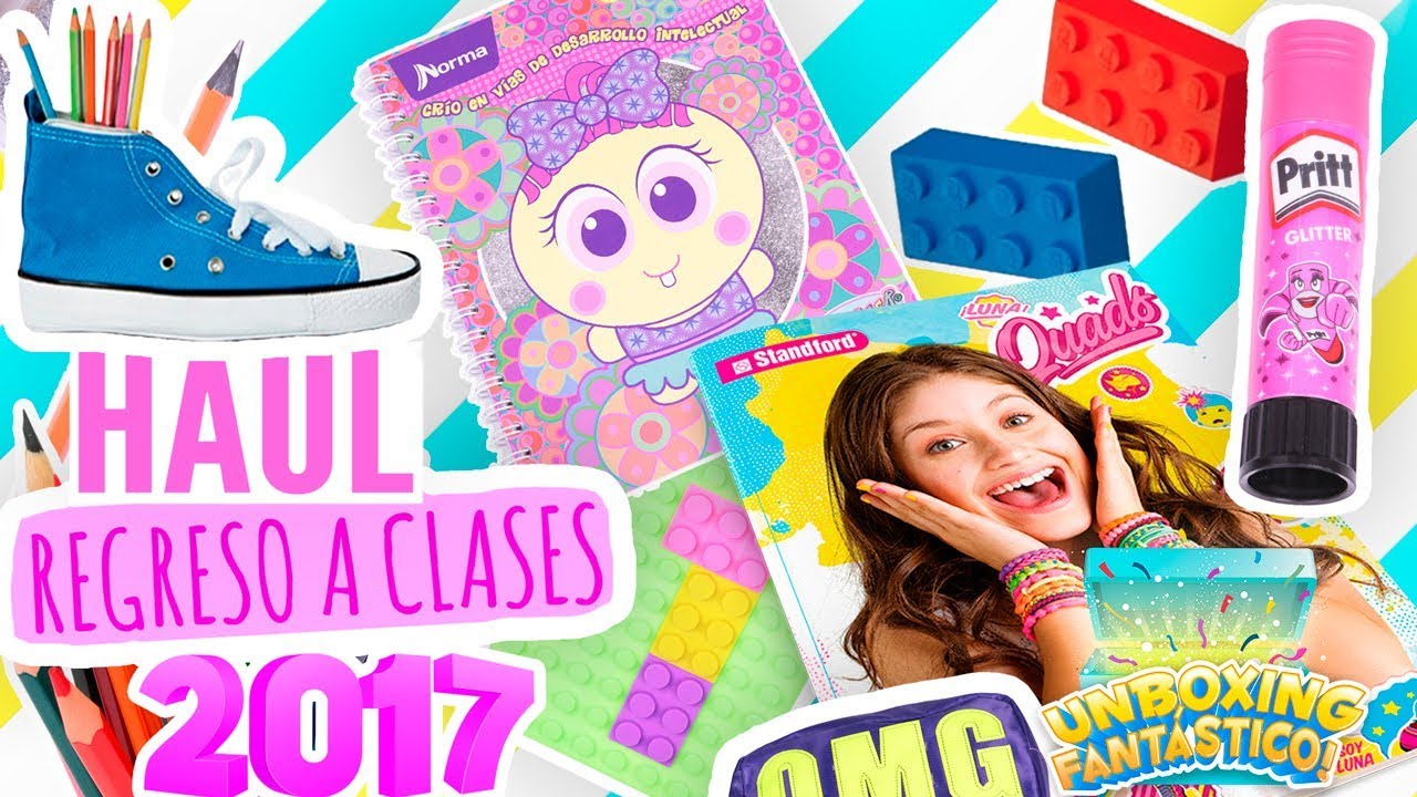HAUL REGRESO A CLASES 2017, Utiles Escolares y Material Escolar! Back To School en Español!