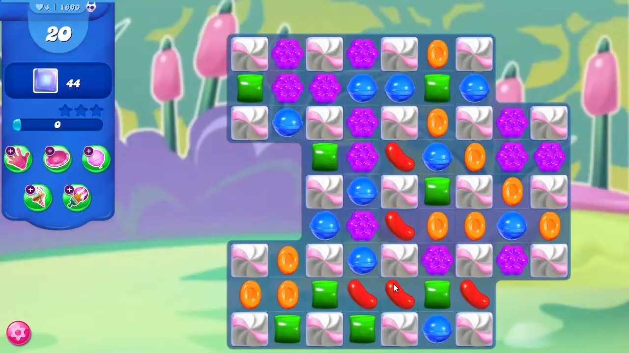 Candy Crush Saga LEVEL 1670 NO BOOSTERS