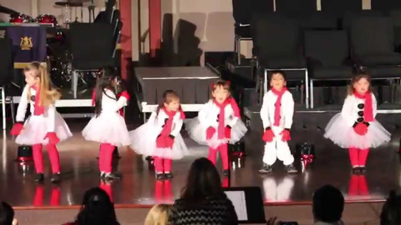 Christmas Program Dance routine- Frosty the Snowman