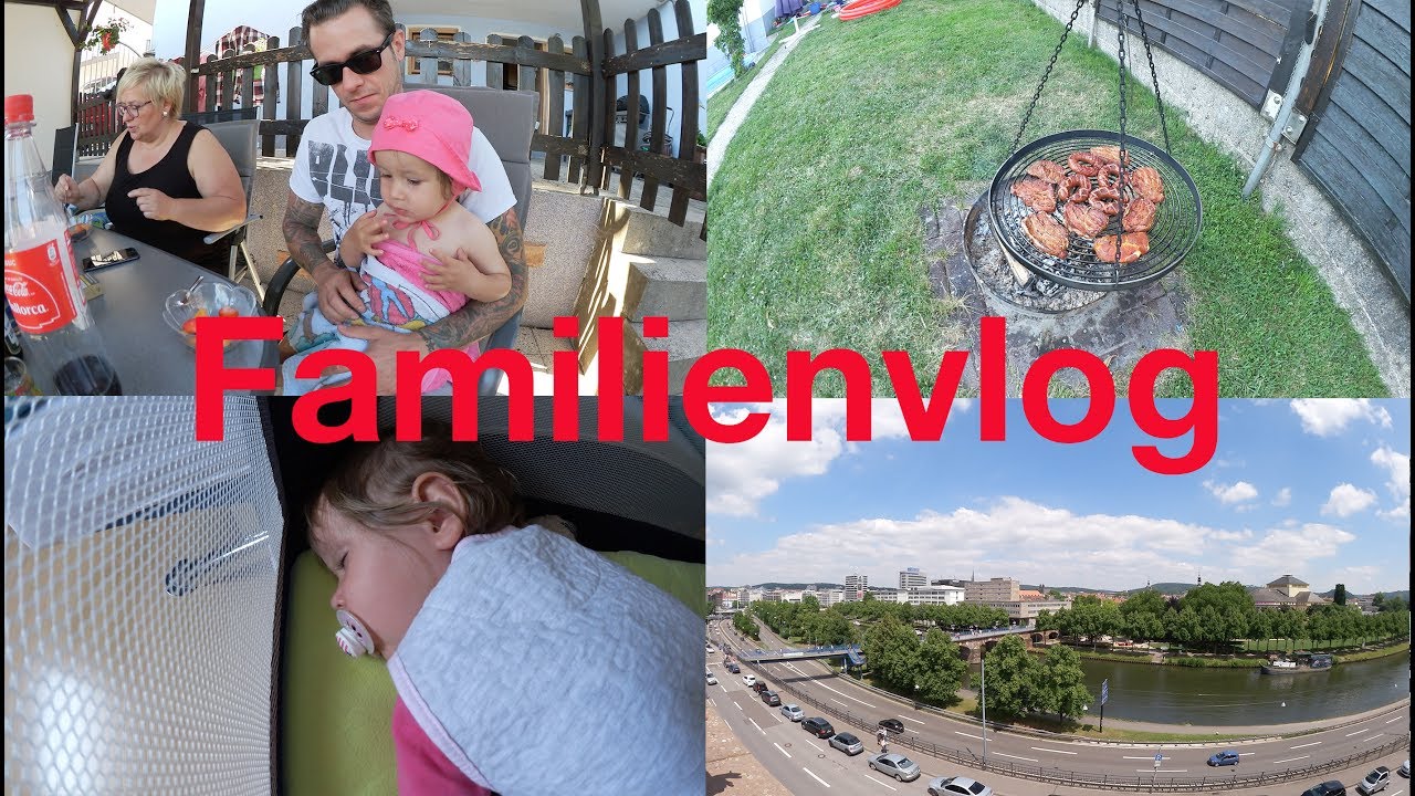 Familienvlog | Frühschoppen am Schloss | Poolspaß und Familygrillen