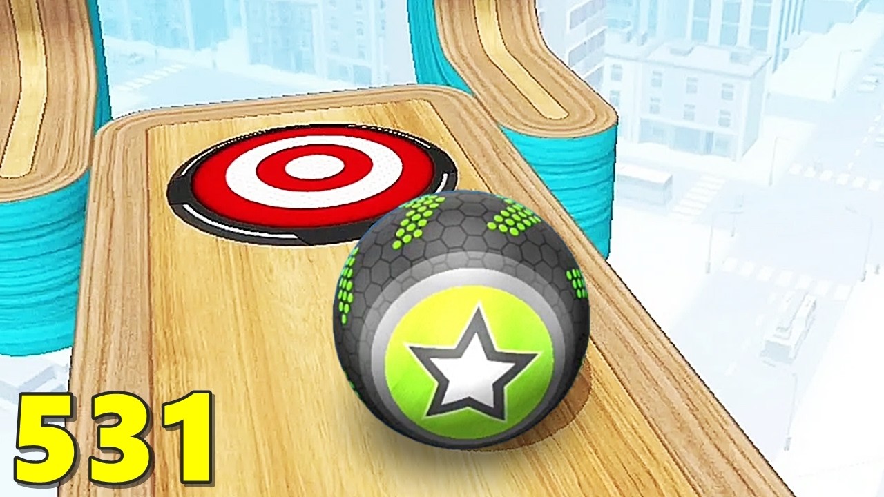 Going Balls, SpeedRun, Going Balls Portal Run Gameplay Level 1086