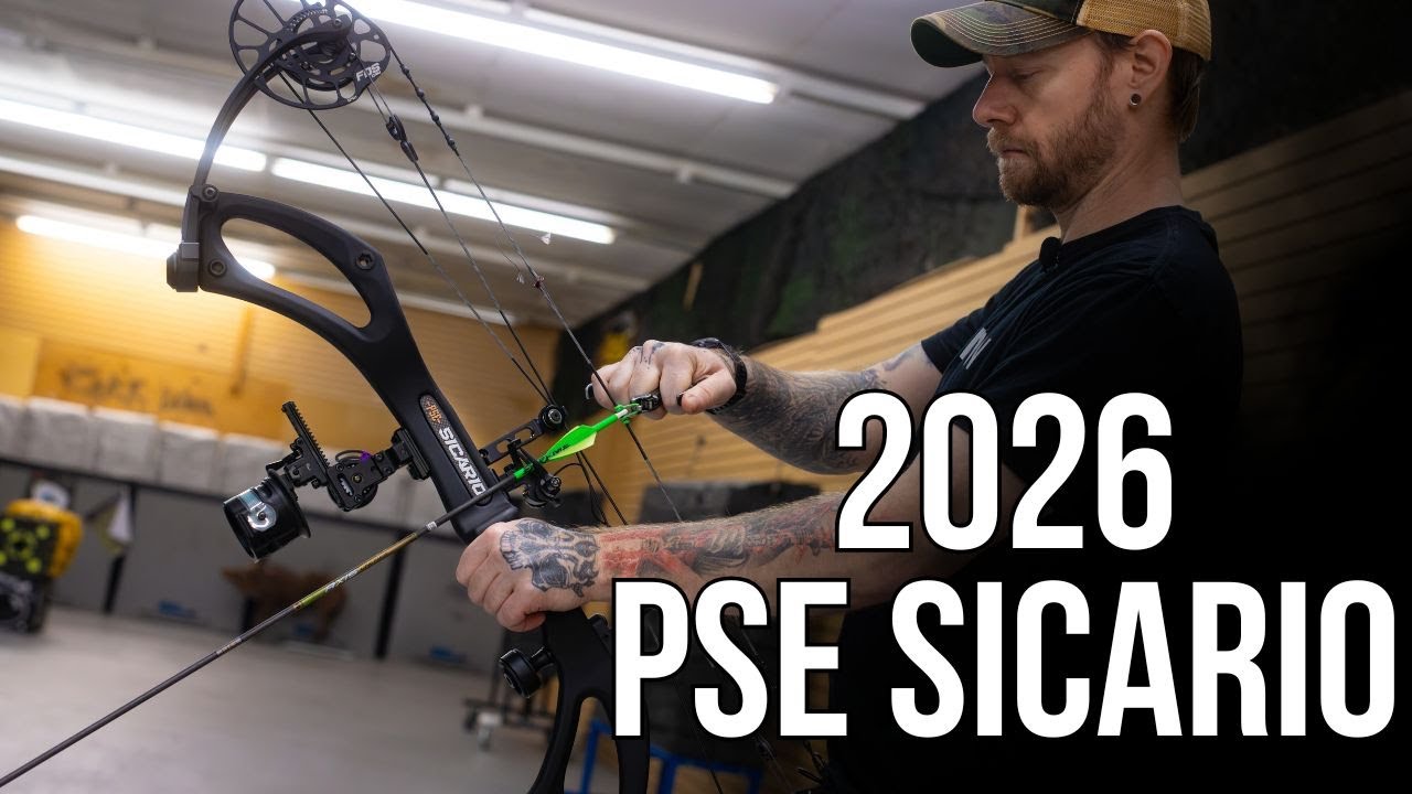 Обзор PSE Sicario 2026 года | Самый быстрый карбоновый лук PSE на сегодняшний день!