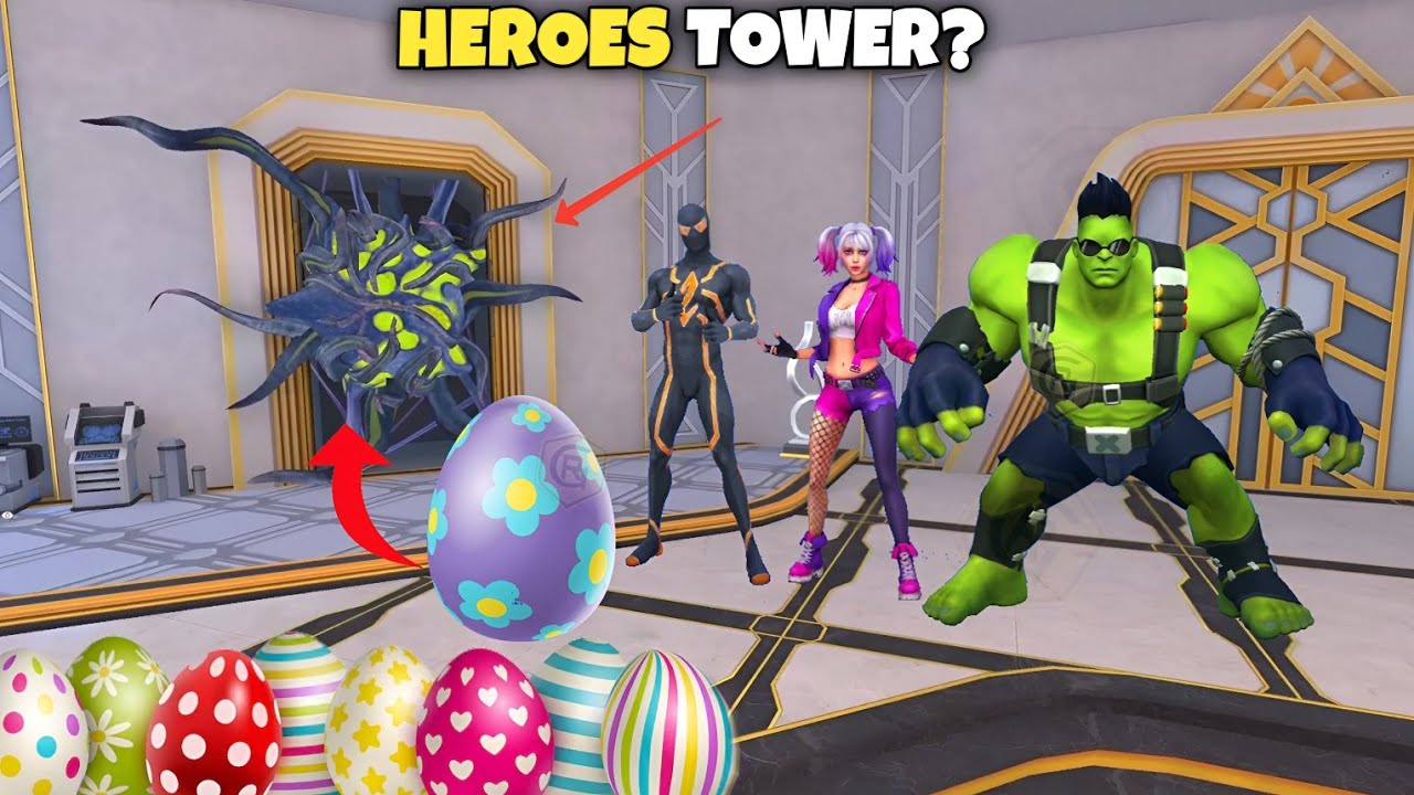Heroes Tower Virus New Portal And Easter Egg Spider Fighter 3 New Update
