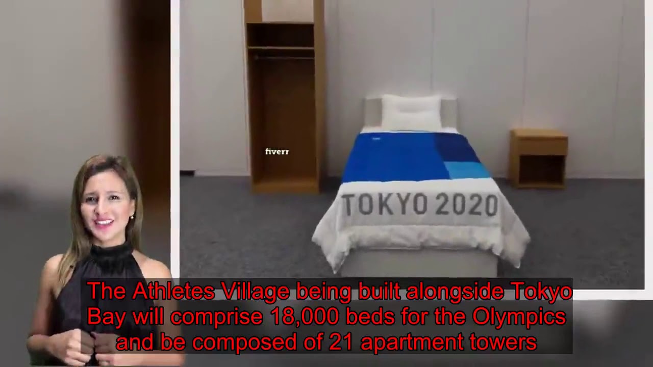 Olympic First As Tokyo 2020 Unveils Cardboard Beds For Athletes