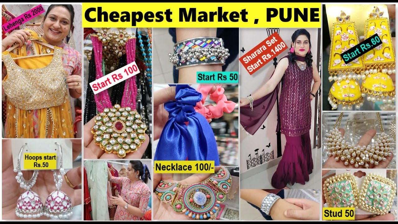 Woww 😍 पुण्यातील सर्वात स्वस्त Jewelry & Clothing | Best Cheapest Shopping Market In Pune