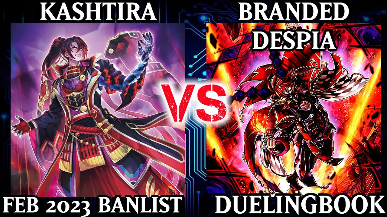 Kashtira vs Branded Despia | High Rated | Dueling Book