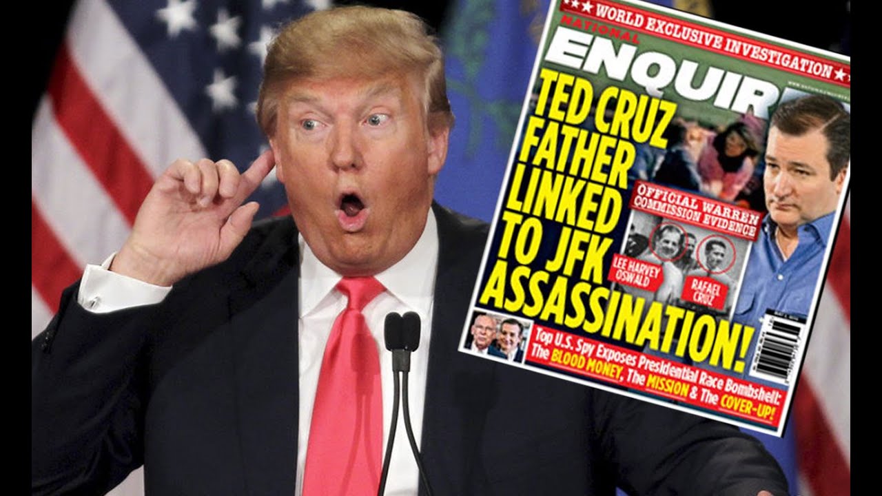 Trump's Back at It With the 'Ted Cruz's Dad Killed JFK' Thing