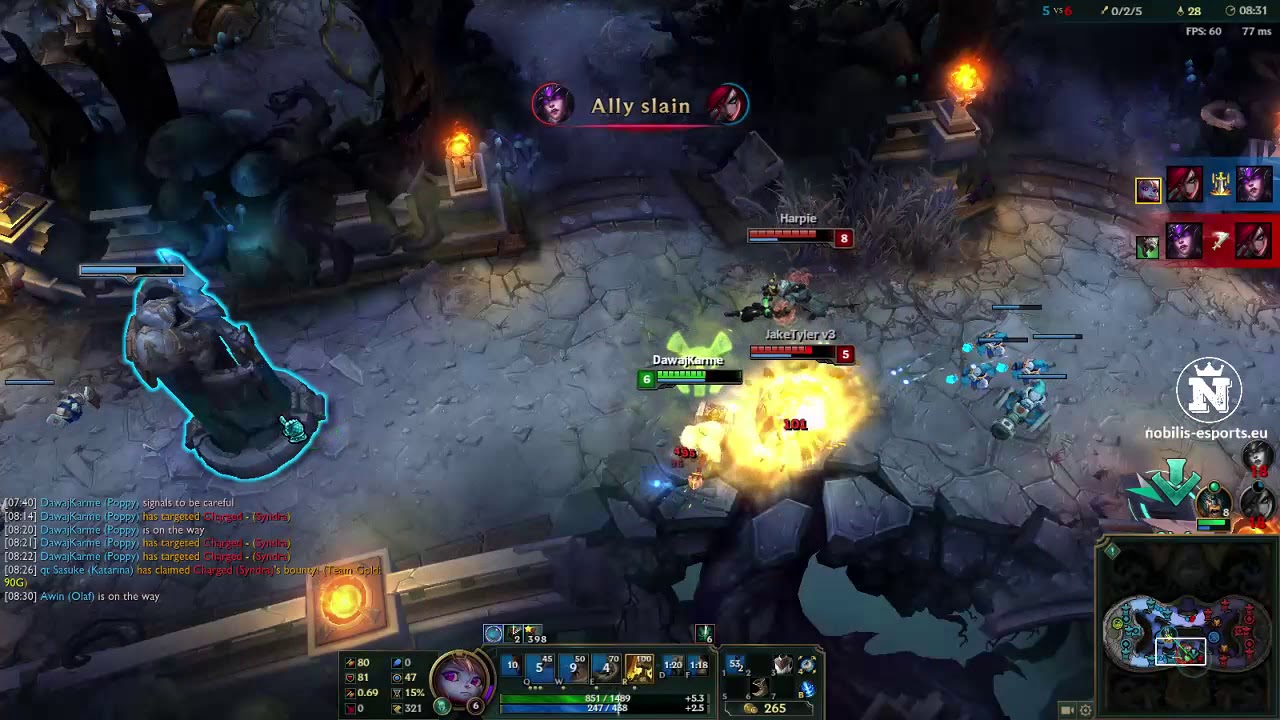 Unranked to Master 3v3 EUW #11 - Poppy - League of Legends Twisted Treeline