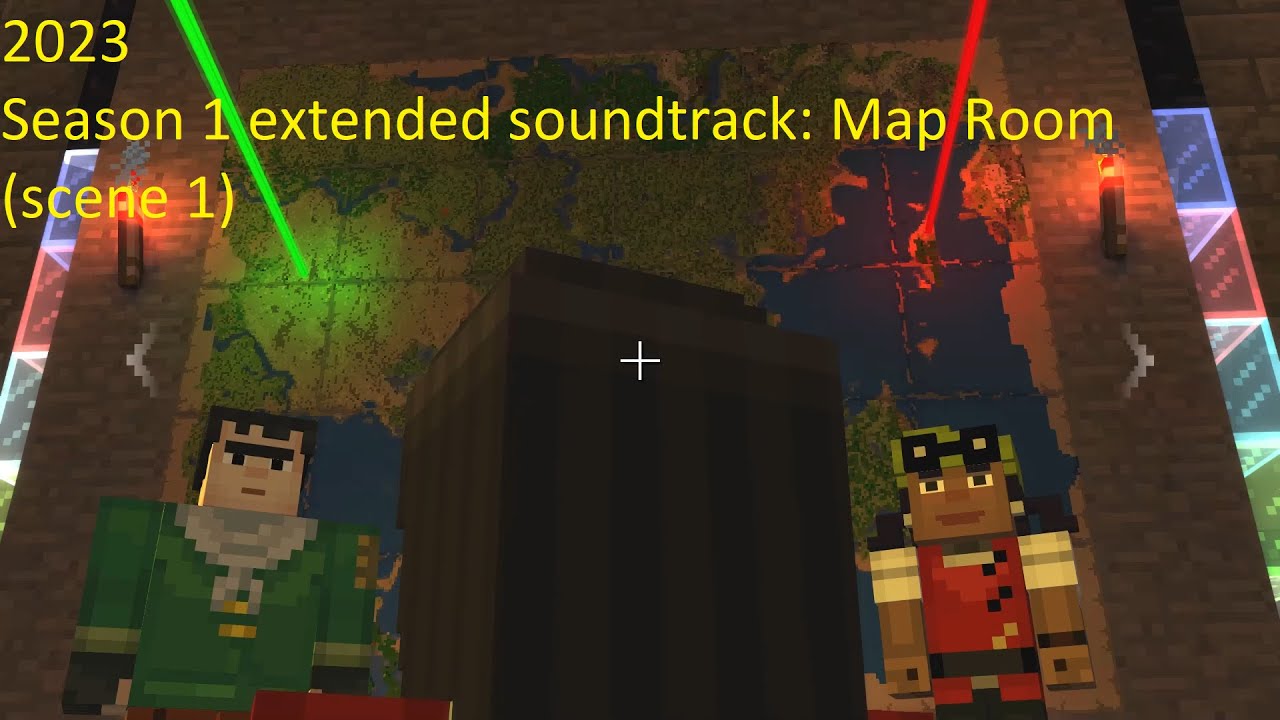 Minecraft Story Mode Season 1 extended soundtrack: Map Room (scene 1)