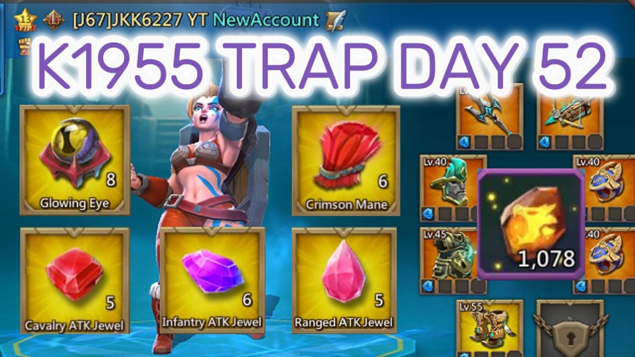 K1955 TRAP DAY 52/180 - Lords mobile #lordsmobile
