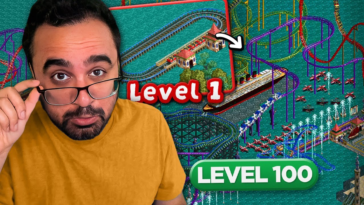 Making every Intensity of coaster in RollerCoaster Tycoon