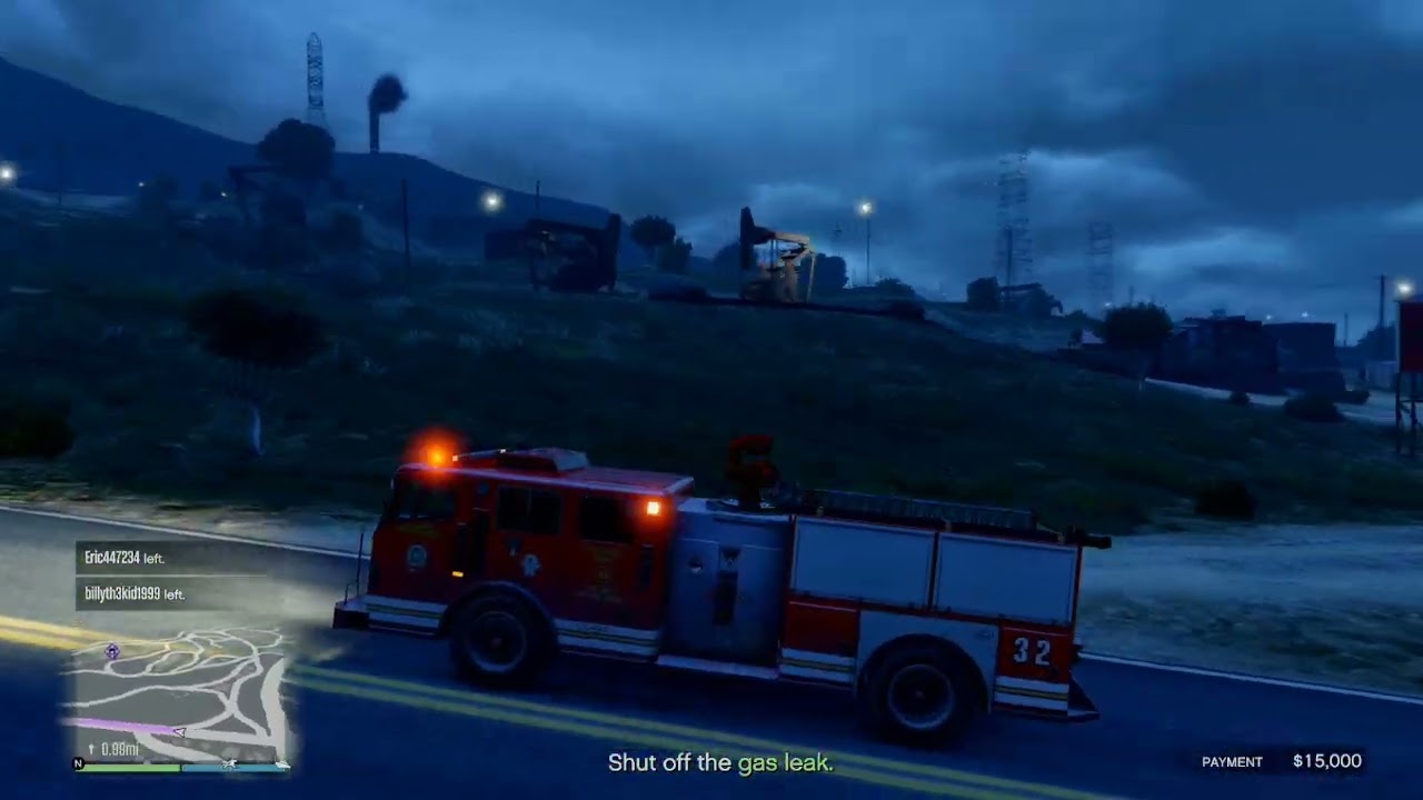 GTA online Update fire fighter jobs