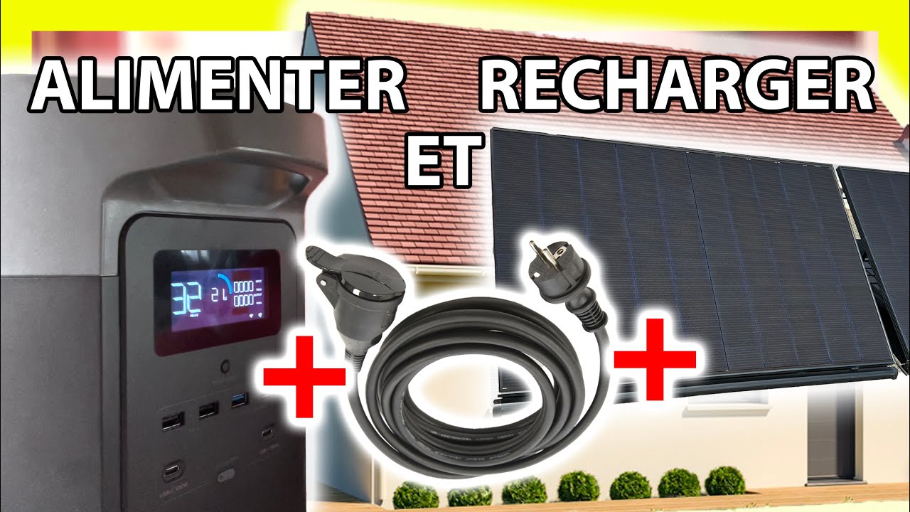 Ecoflow + Sunology: Recharger et Alimenter sa maison en même temps