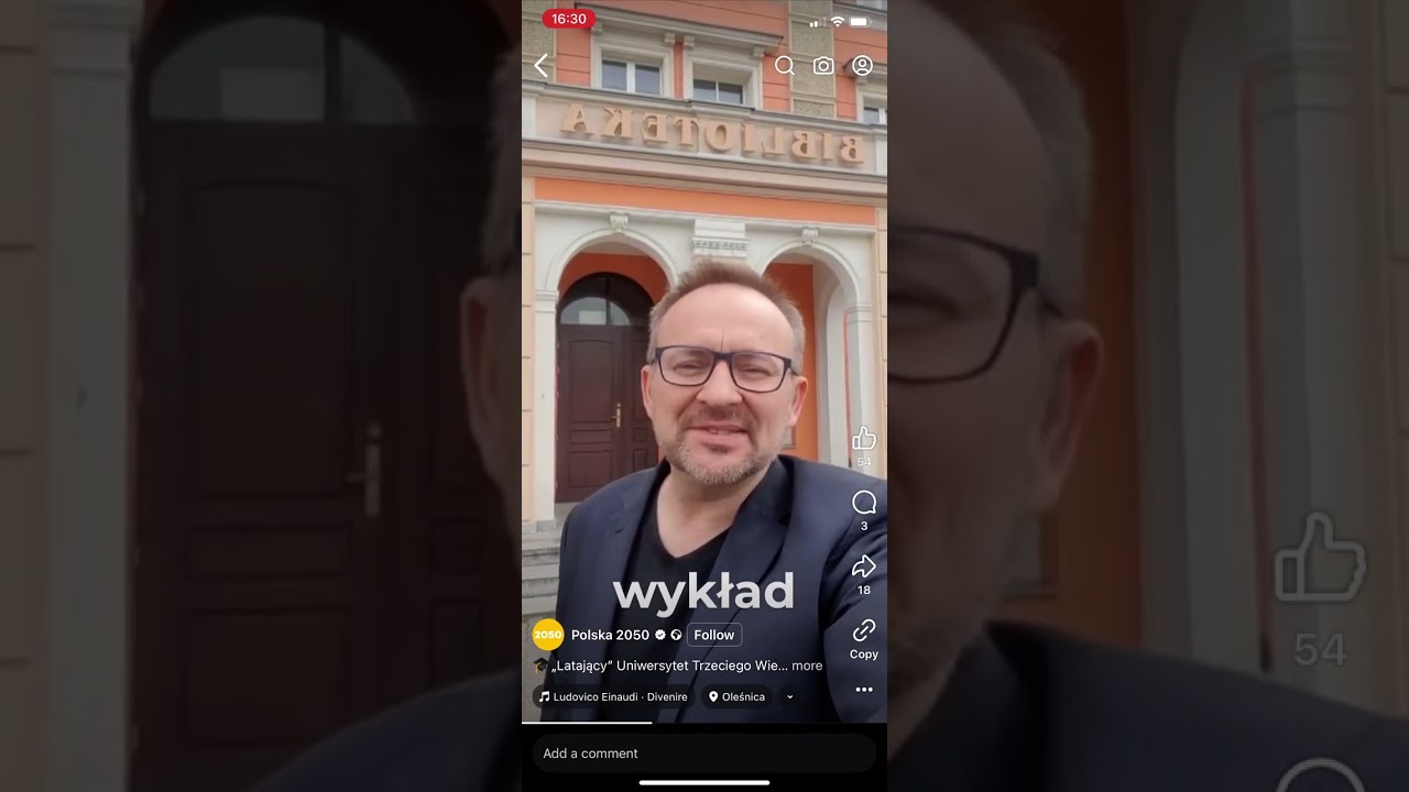 Political rally and promotion of University for the elderly (POLAND: TRZECIA DROGA) 2024_PL_TD_S_1