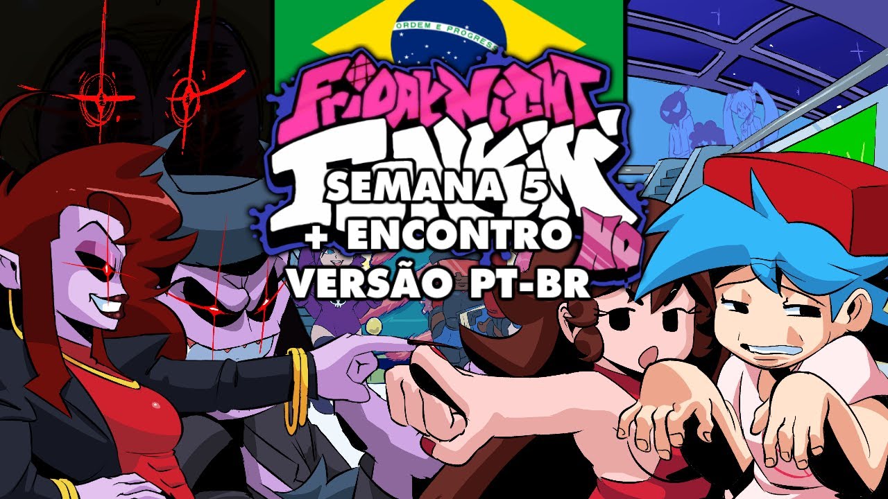 Friday Night Funkin' HD 3.0 - Atualização da Week 5 + The Week Date | FNF HD 3.0 Versão PT-BR