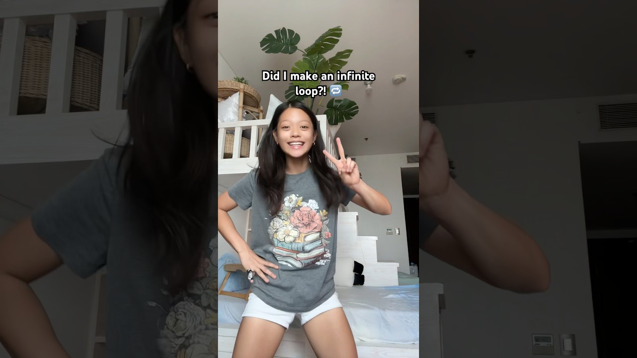 Infinite loop?! 🔁🎀😳 #shorts #fyp #zara #youtubeshorts #viral #trending