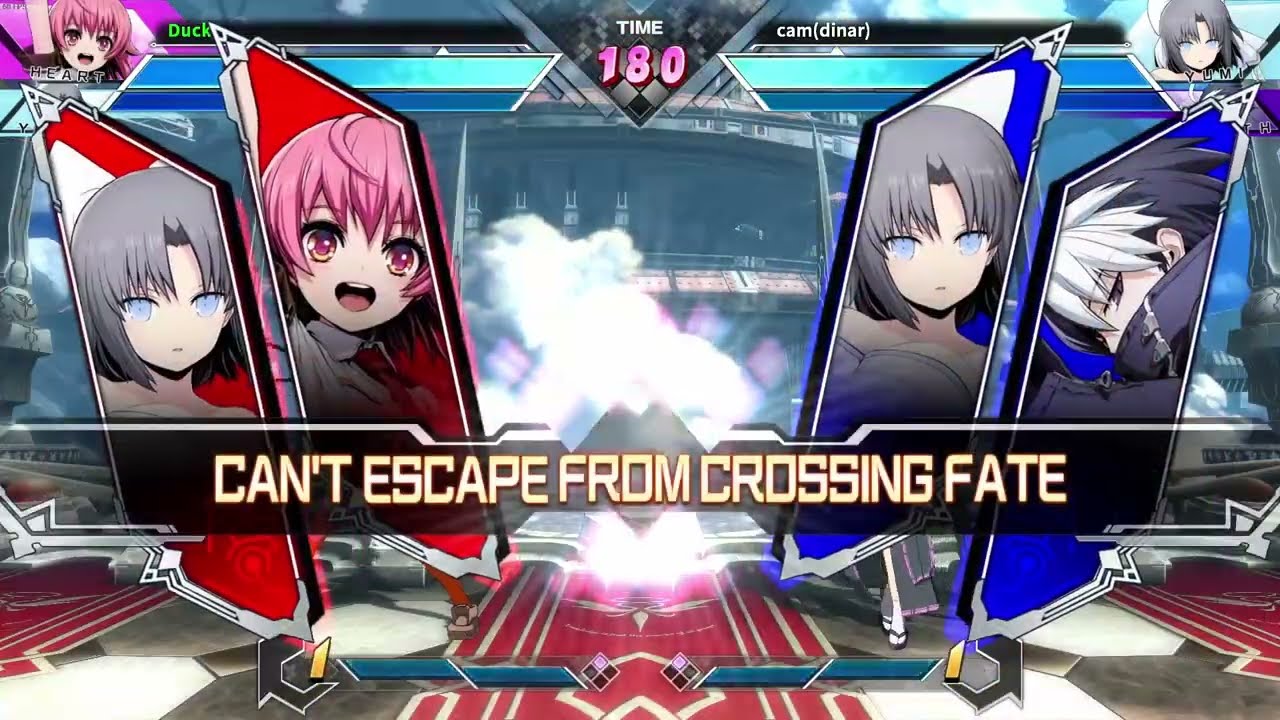 cam (dinar) (Yumi/Seth) vs Duckator (Heart/Yumi) - BBTAG