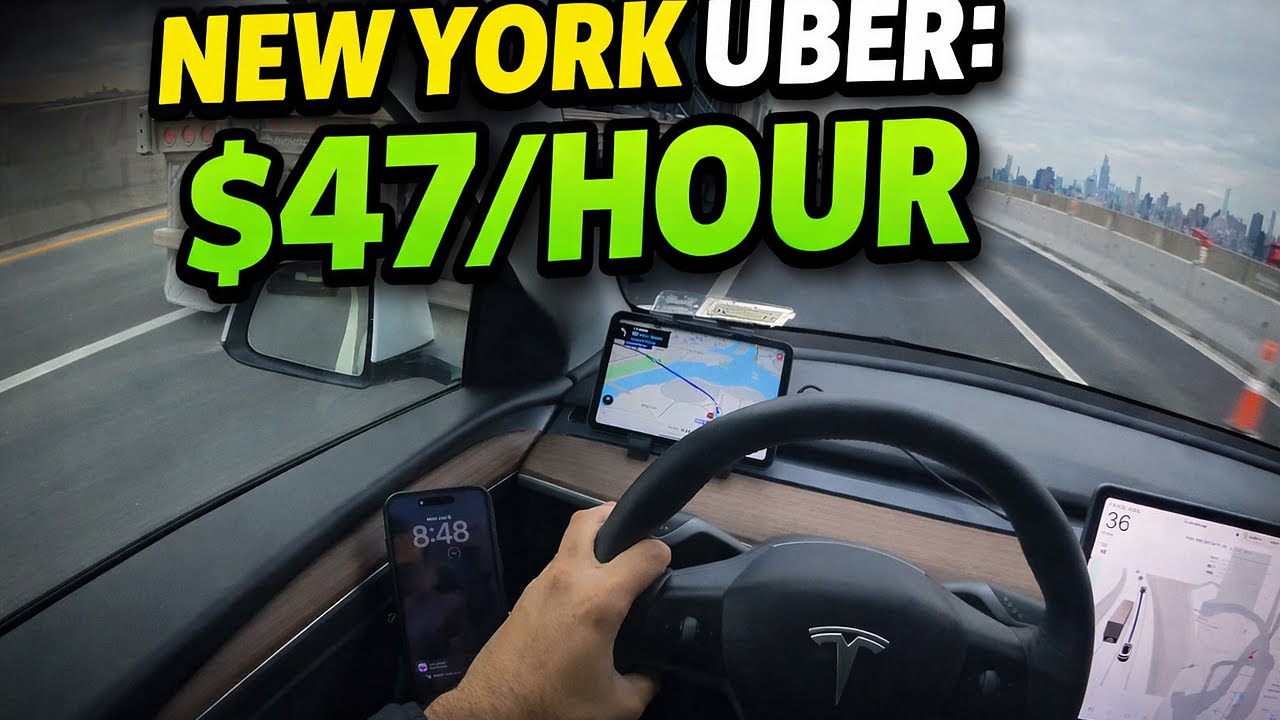 How Much I Made Driving Uber in NYC on a Monday (REAL Earnings)