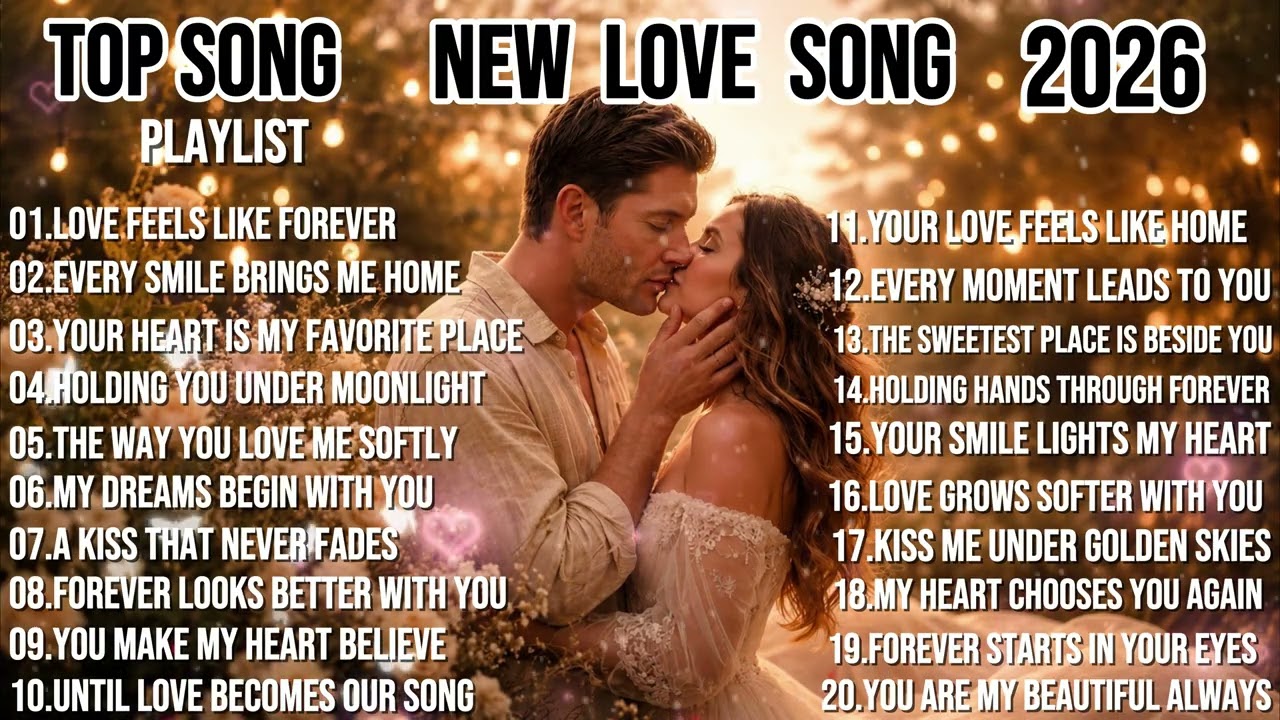 Love Feels Like Forever 💖 New Romantic Love Song Album | Sweet Love Songs 2026