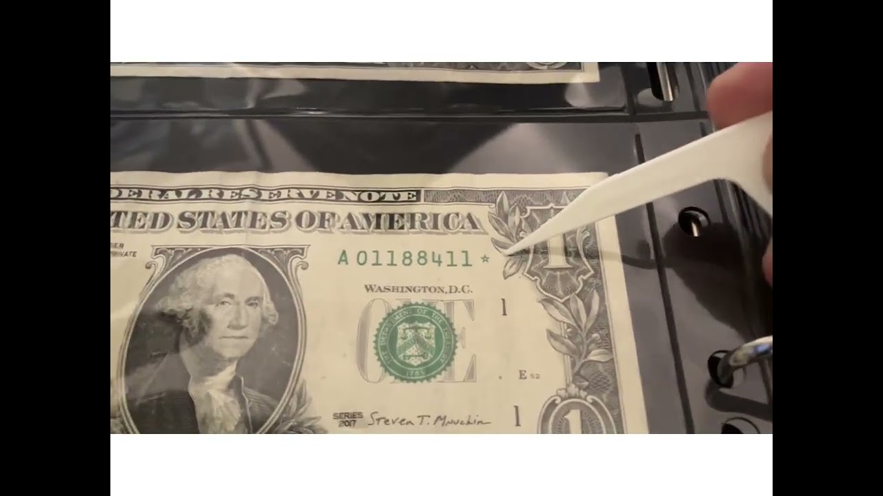 Billetes de 1 dolar valiosos!