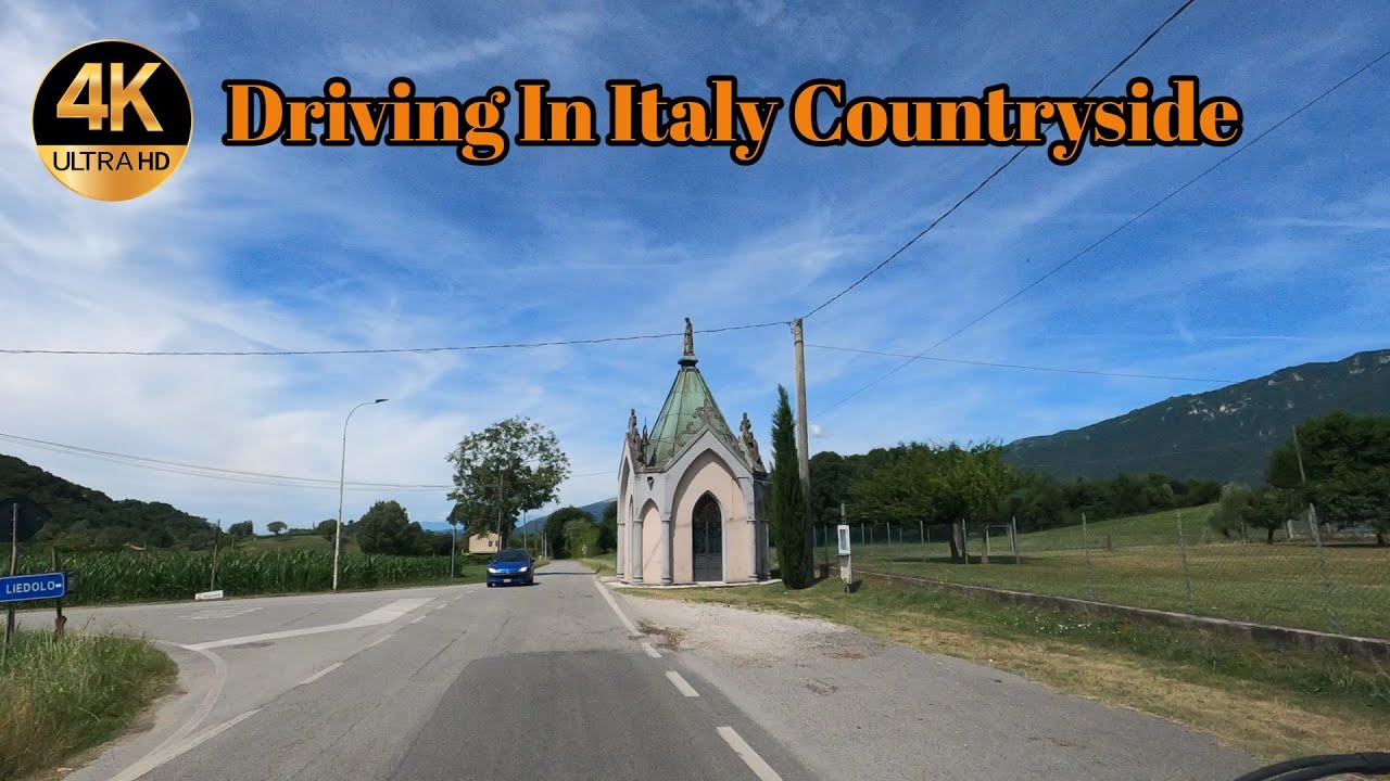 Driving In Italy Countryside