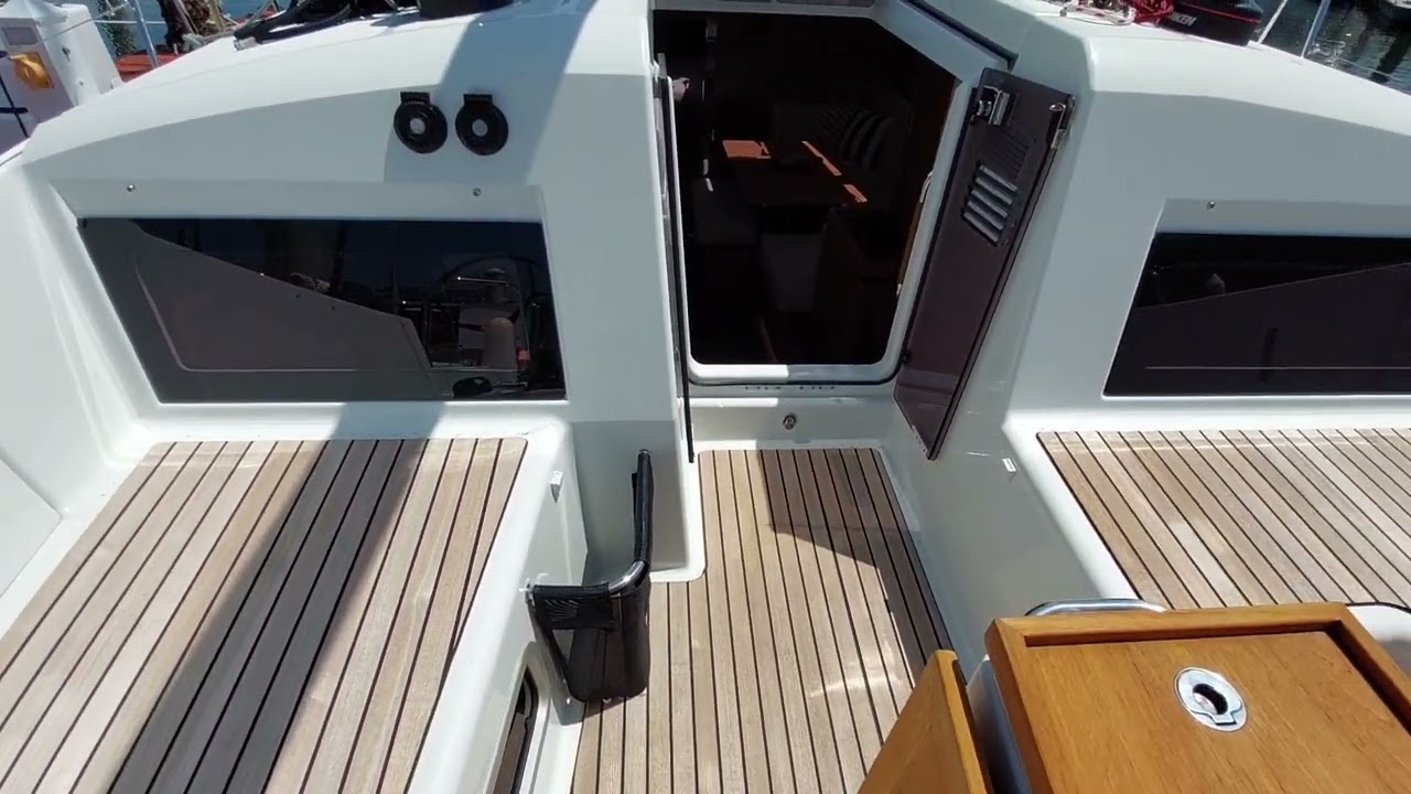2023 Jeanneau Sun Odyssey 440 exterior and interior tour.