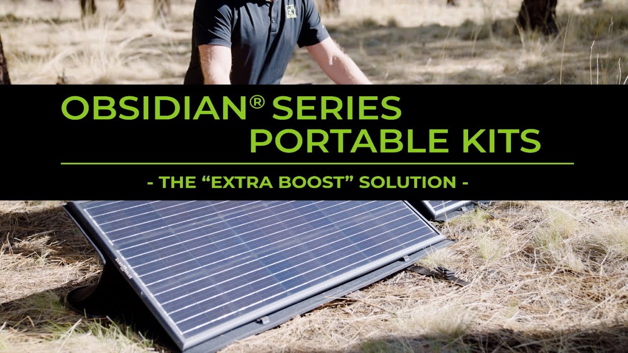 Introducing the Zamp Solar OBSIDIAN&reg; SERIES Portable Combo Kits