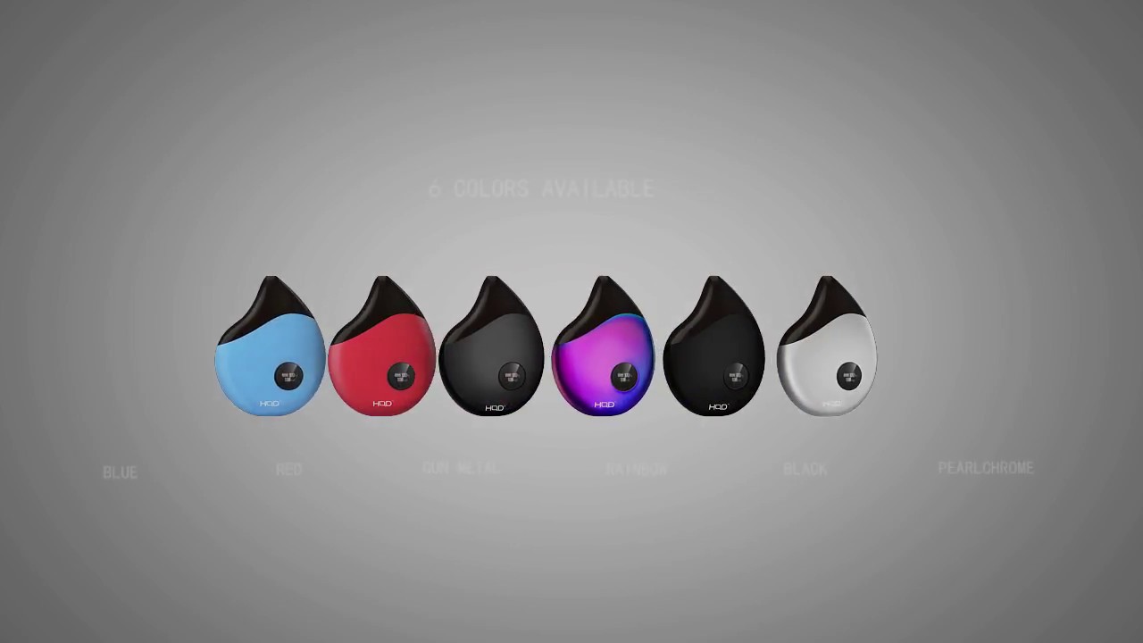 HQD Comma Starter Kit | first pod system kit with LED screen