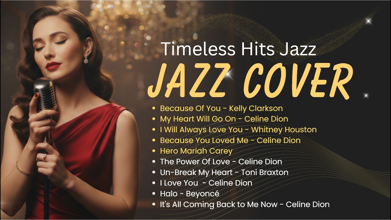 [JAZZ COVER VOL.3] 🎷 Timeless Love Songs | Celine Dion, Adele, Beyoncé | Relaxing & Smooth Playlist