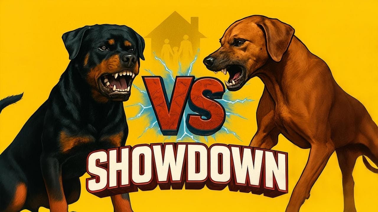 Rottweiler vs Ridgeback: The Ultimate Guard Dog Showdown