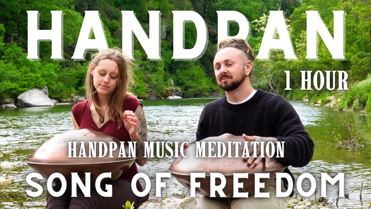 Song of Freedom | 1 Hour Handpan Music for Healing, Spiritual Awakening | Warren Shanti & Hangala