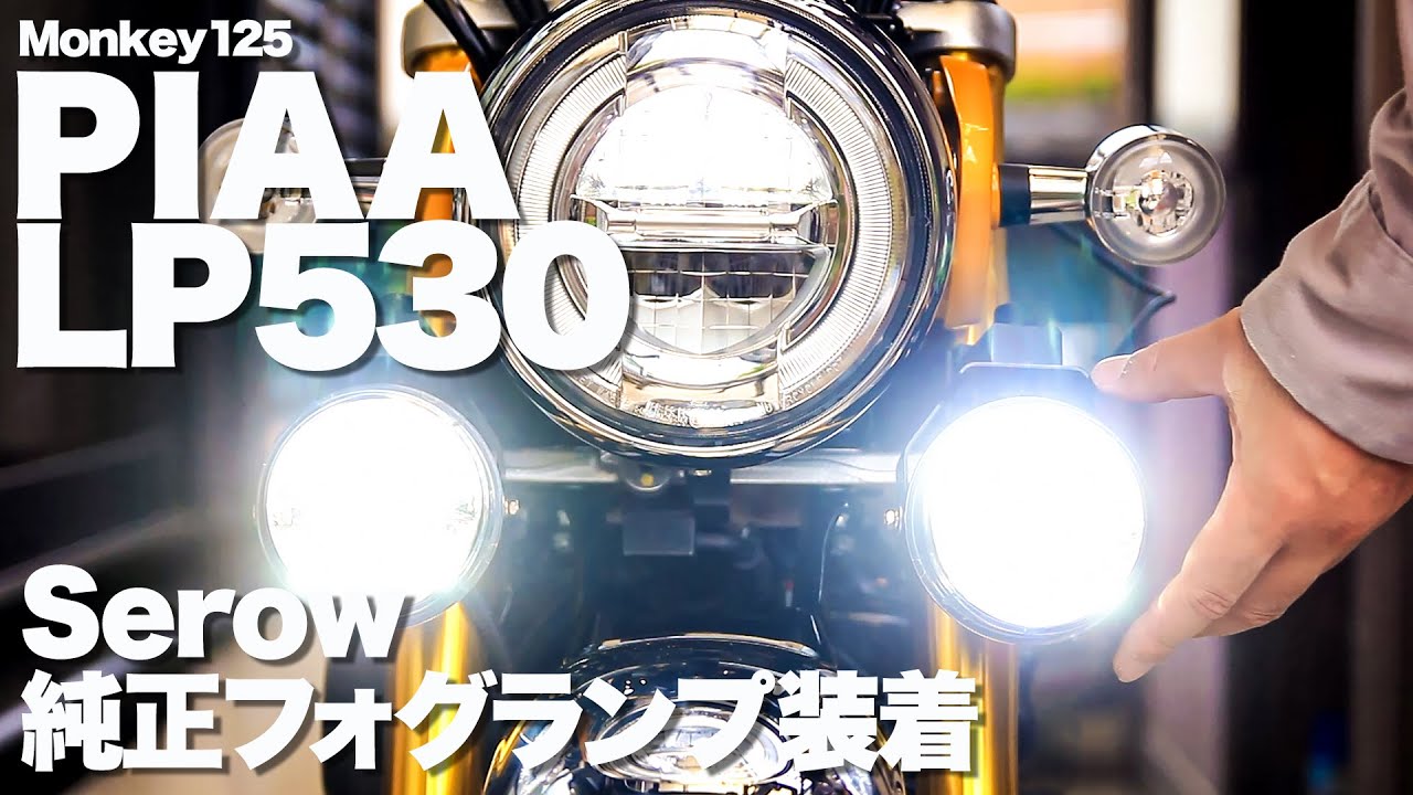 【Monkey125】PIAA フォグランプ LP530