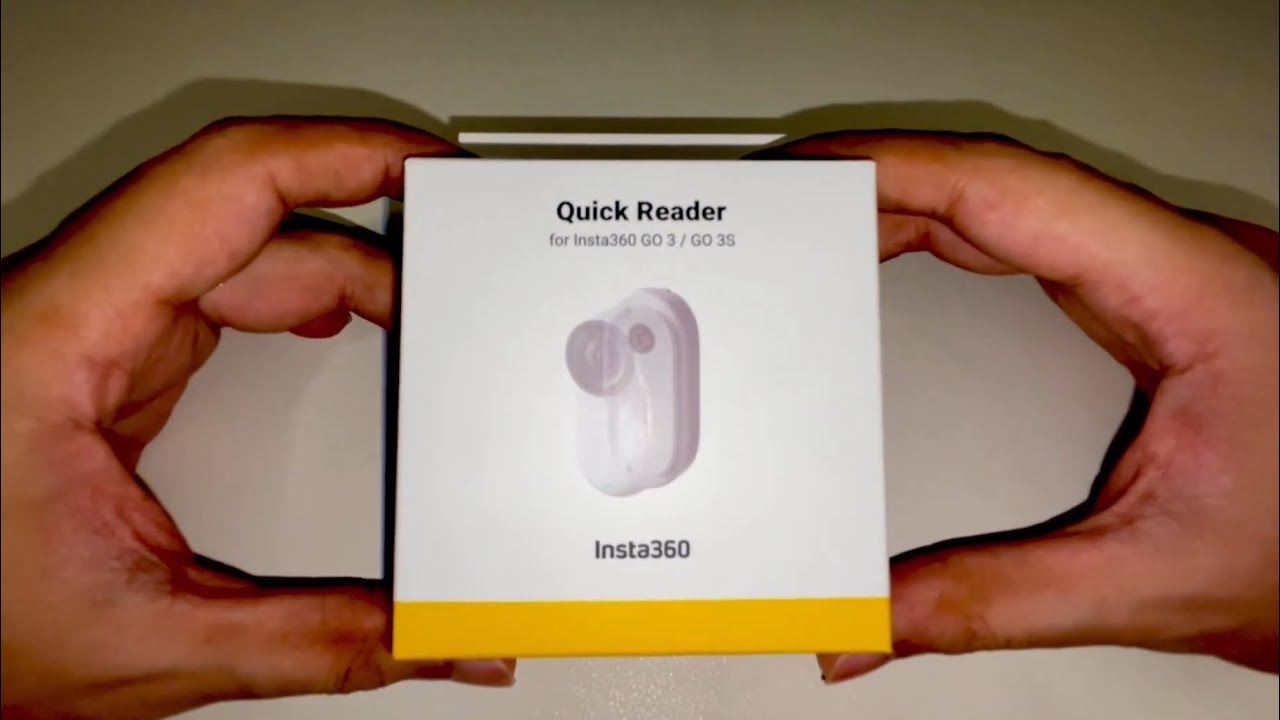 Insta360 GO3 & 3S Quick Reader Unboxing
