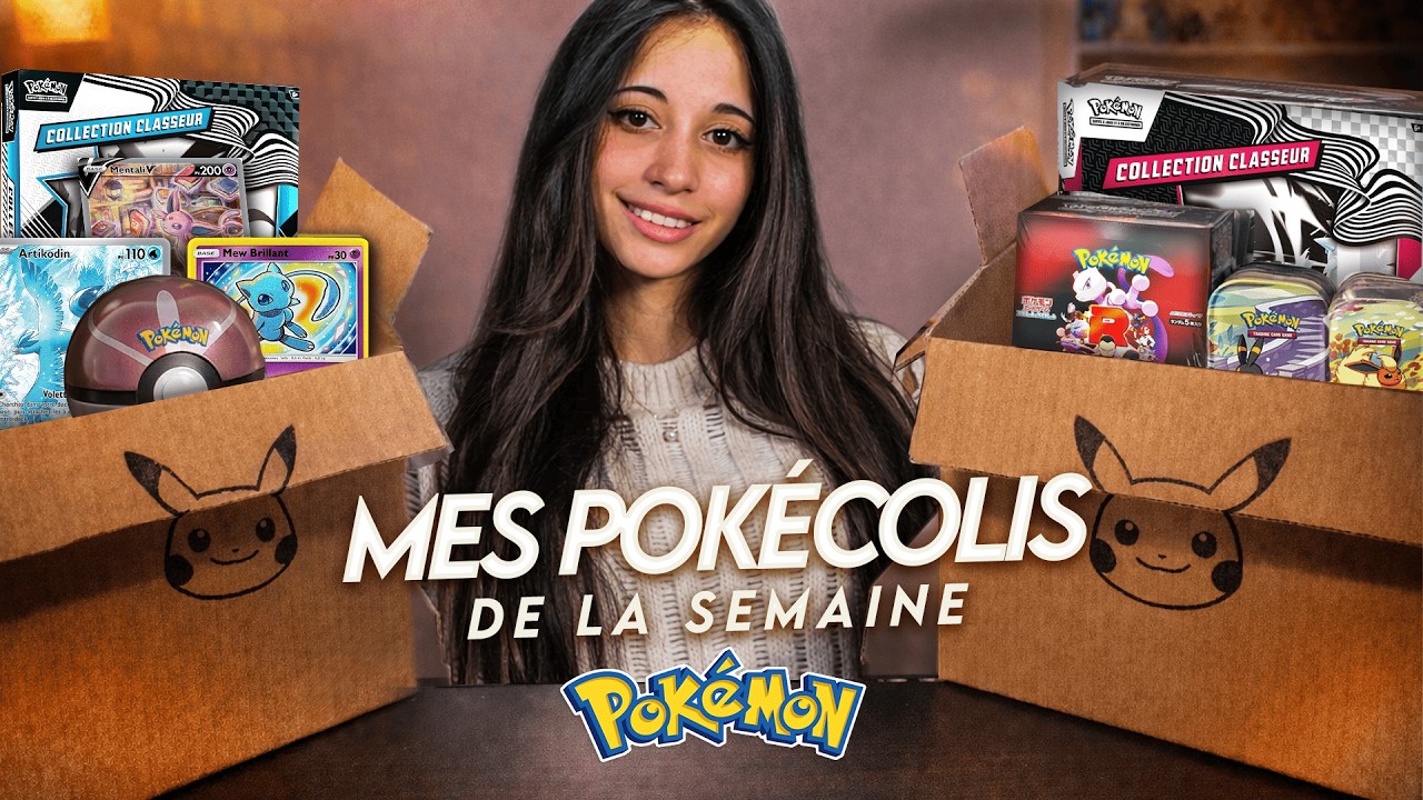 HAUL POKÉMON : Tout ce que j'ai reçu cette semaine !