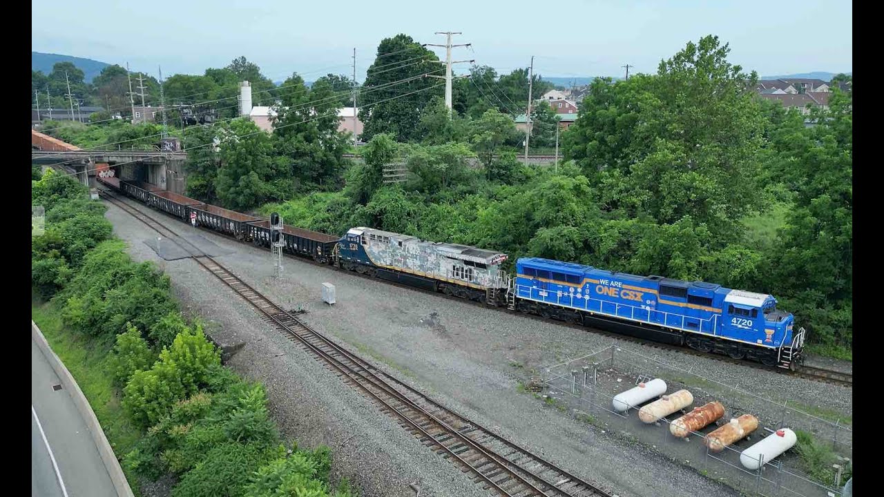 CSX M409 with 4720+1776 6/28/25