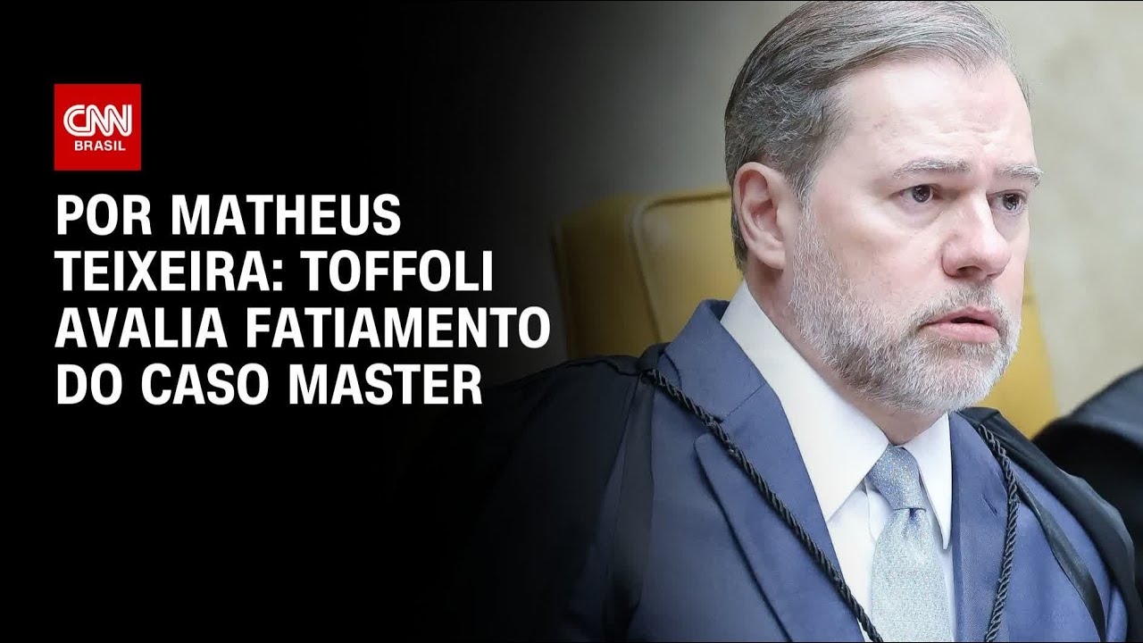 Dias Toffoli avalia fatiamento do caso Master | CNN 360º