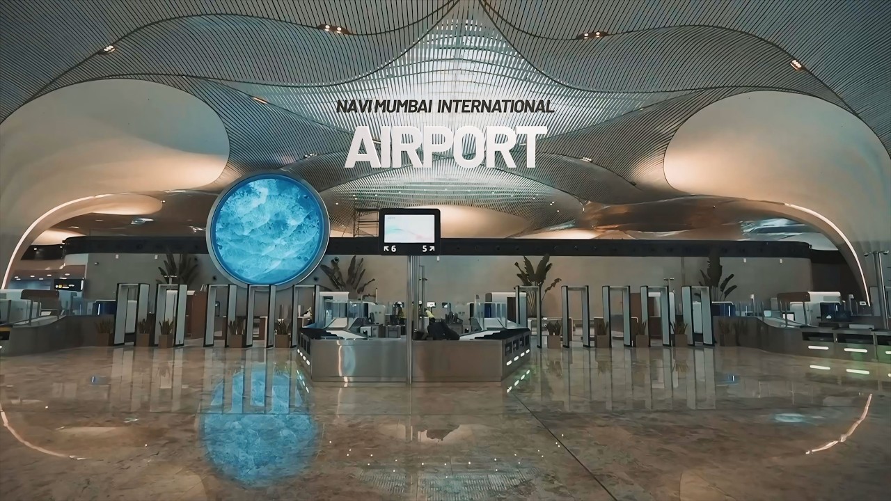 Navi Mumbai International Airport Opening Finally | A Timelapse Video
