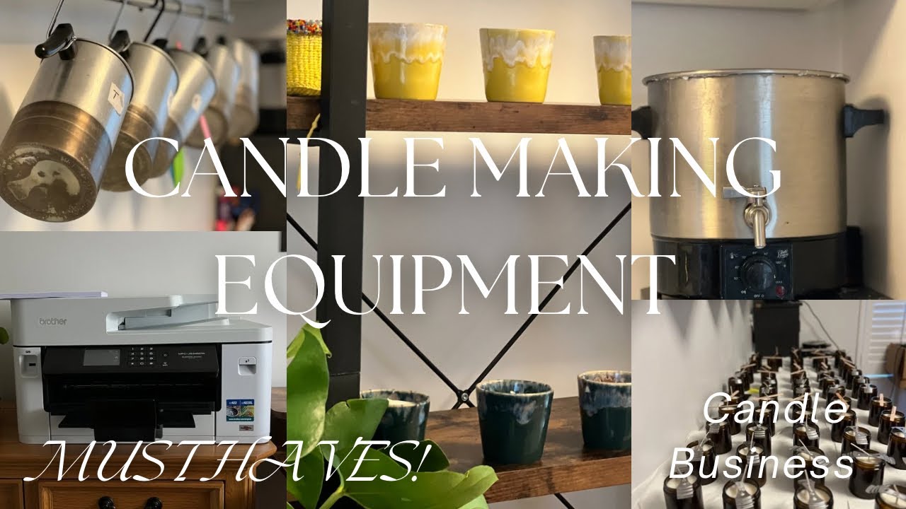 Beginner Candle Making Equipments | 20+ MUST HAVES | All Supplies You Need To Start From Home