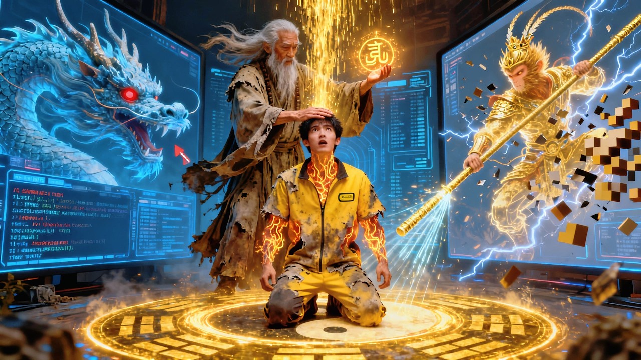 廢材贅婿救下流浪乞丐，下一秒齊天大聖現身！二人結拜為兄，贅婿傳承無上神力。從此救死扶傷、懲治惡霸，成為萬人敬仰的傳奇！#cdrama #movie #短剧 #逆袭 #爽文 #精彩短劇推薦