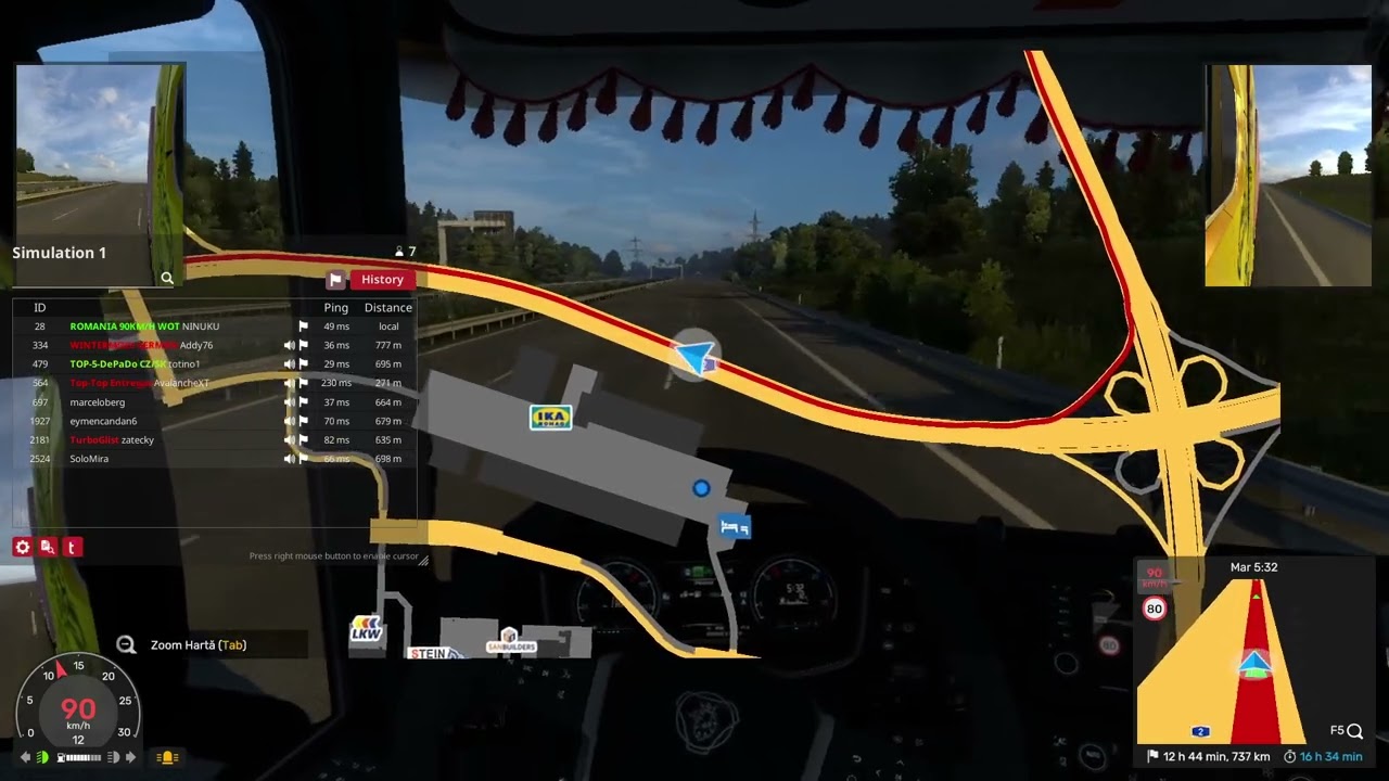 Euro Truck Simulator 2 MP Bremen-Southampton