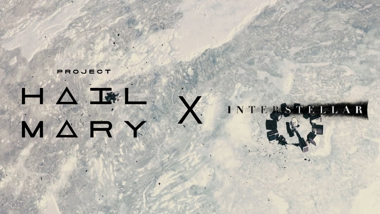 Interstellar Docking Scene with Time Go Fishing (Project Hail Mary X Interstellar)