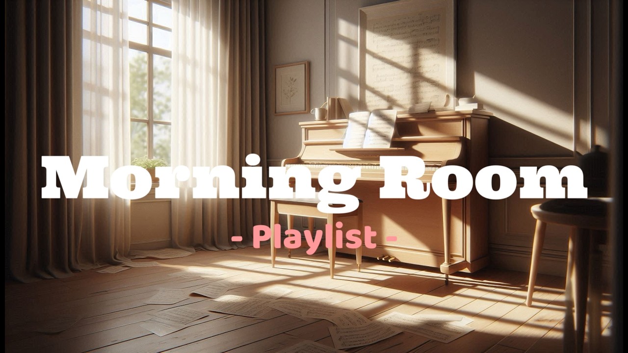 Morning Room｜Playlist｜BGM｜Piano Music｜Relaxing Music ｜Cafe Music【Day Music】