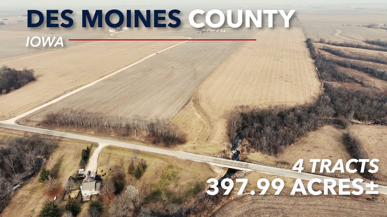 Jones Aerial Tour - Des Moines County, Iowa